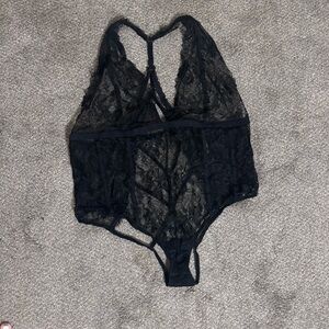 Torrid size 4 Lingerie Bodysuit Lace Black